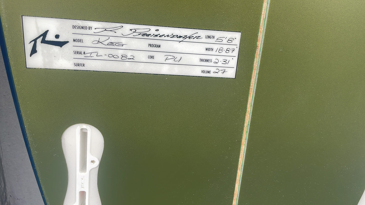 Keg 5'8 -27L