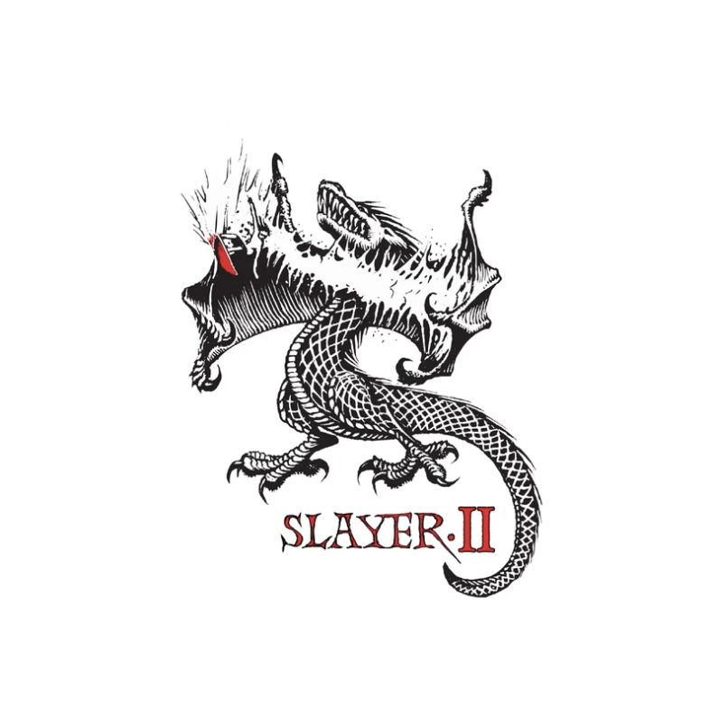 Rusty SLAYER II step-up surfboard model logo