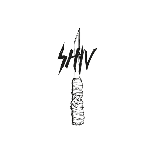 Rusty Surfboards Shiv model artwork