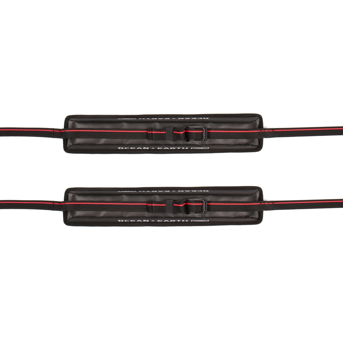 Ocean & Earth Surfboard Rap Rax – Single Stack: Pair of roof-rack pads and straps