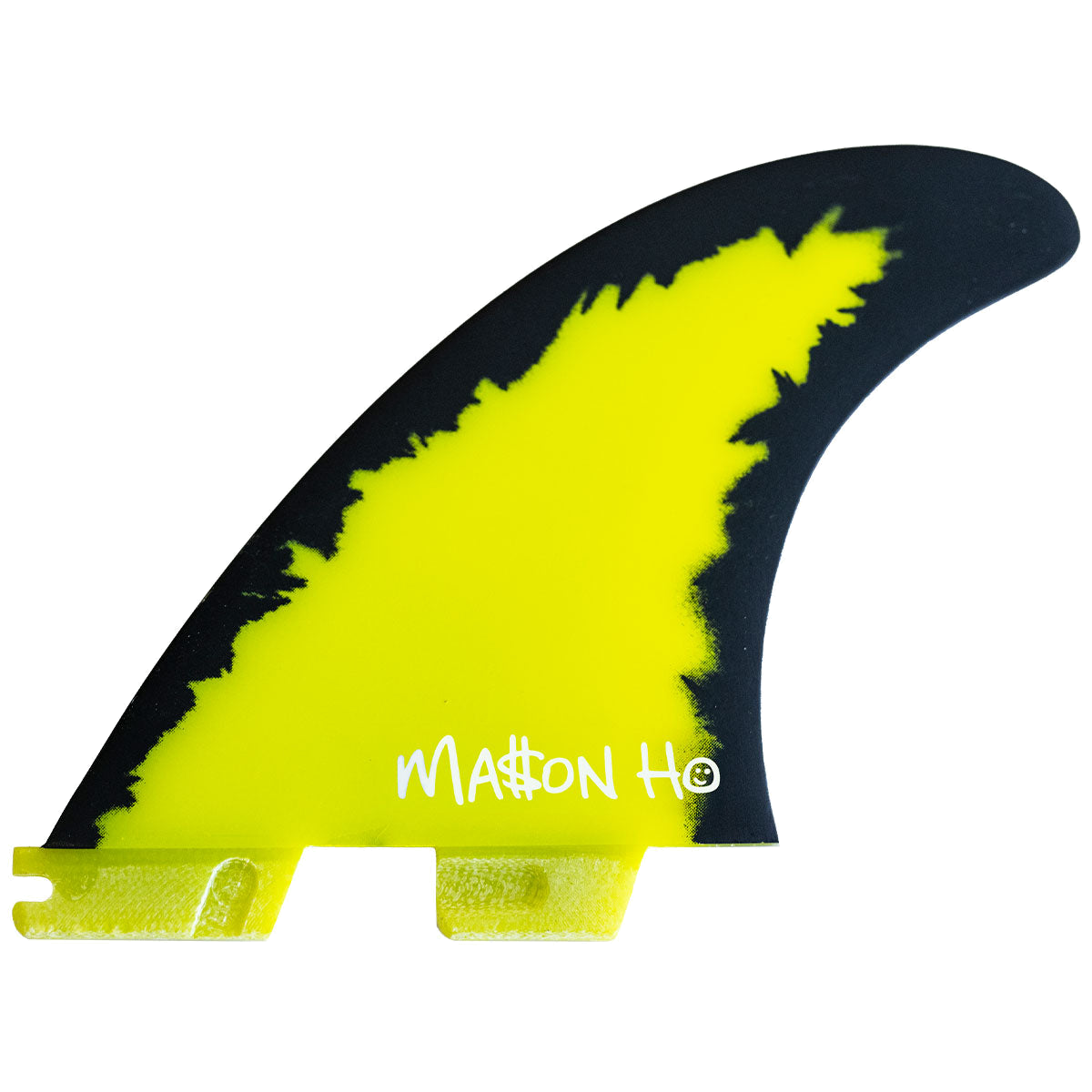 FCS II Mason Ho Tri Fins - PC + AirCore: reverse yellow face with Mason Ho signature