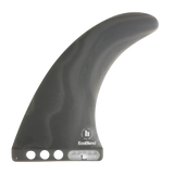 FCS II Connect Longboard Fin - Eco Neo Glass: smoke Eco Neo Glass Connect fin with EcoBlend logo