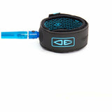 Ocean & Earth Longboard Premium One-XT Leash – 9 ft: Blue ankle cuff