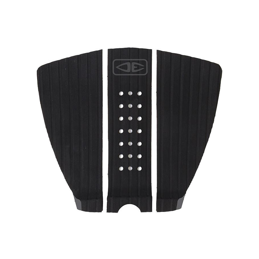 Ocean & Earth Flight Three-Piece Traction Pad: Black three-piece pad, top view