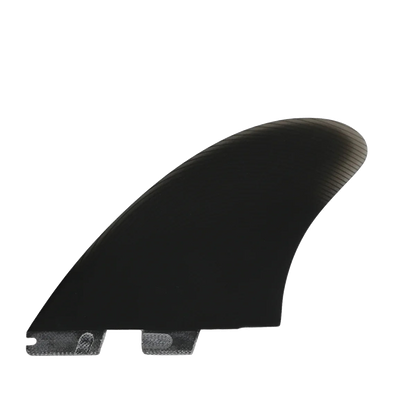 FCS II Performer Split Keel Quad Fins - Performance Glass: reverse face of the compact rear fin