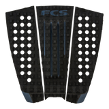 FCS Julian Wilson Traction: black and Charcoal pad with dark blue centre channels