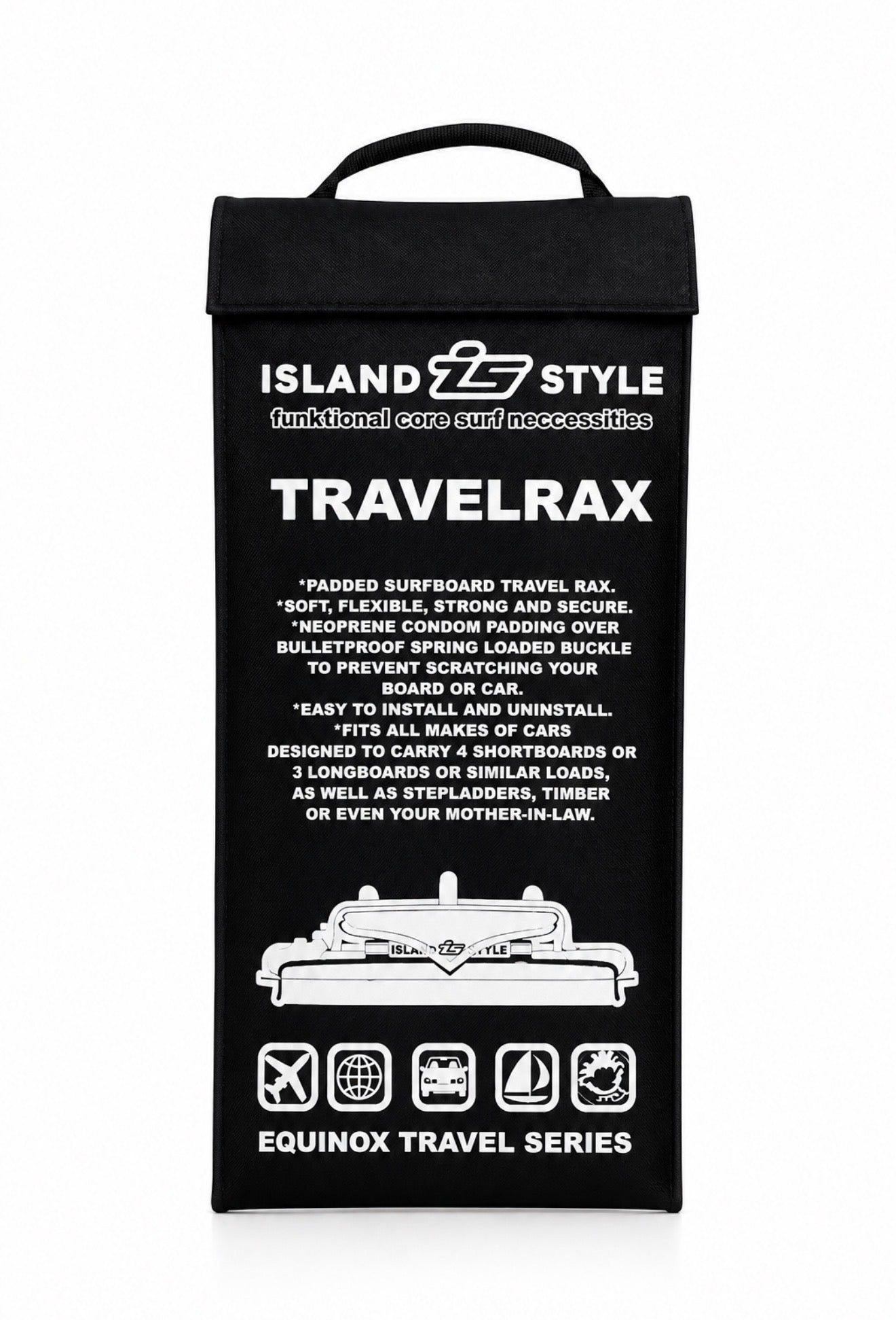 ISLAND STYLE - Ultimate Travel Rax (Holds up to 4 Boards) - Island Style