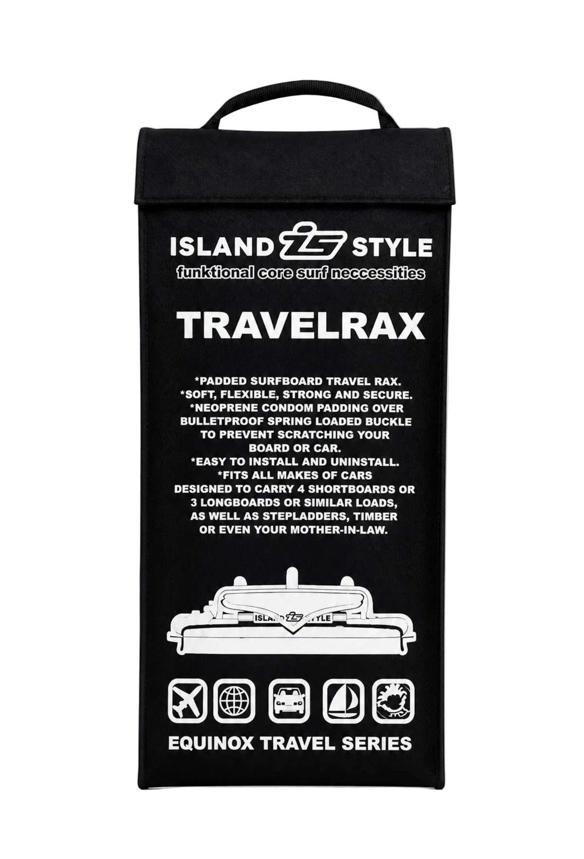 ISLAND STYLE - Ultimate Travel Rax (Holds up to 4 Boards)