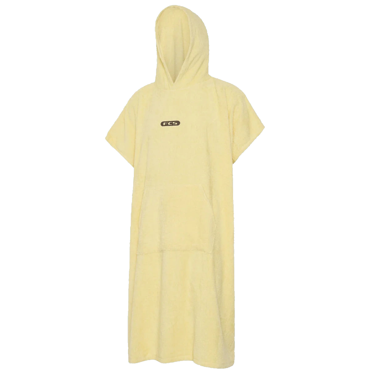 FCS Towel Poncho: butter adult towel poncho with hood