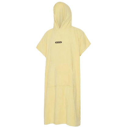 FCS Towel Poncho: butter adult towel poncho with hood