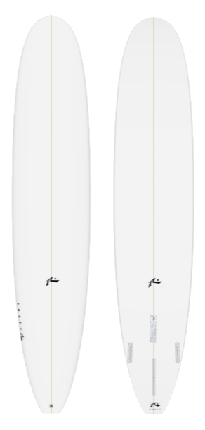 Rusty UTILITY surfboard on transparent background