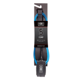 Ocean & Earth Diamond Flex Comp Leash – 5 ft: Blue packaged Comp leash