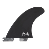 FCS II Gerry Lopez Tri Fins - Performance Core: reverse black face with Gerry Lopez signature