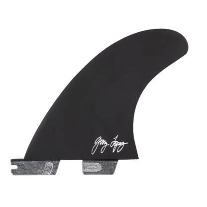 FCS II Gerry Lopez Tri Fins - Performance Core: reverse black face with Gerry Lopez signature