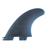 FCS II Performer Quad Fins - Eco Neo Glass: smaller Pacific quad rear fin shown on its own