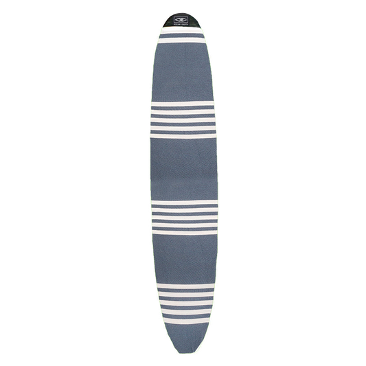 Ocean & Earth Stretch Longboard Sock: blue-striped longboard sock