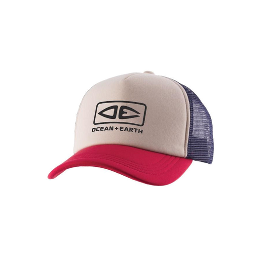Ocean & Earth Black Jack Cap: Multi Black Jack trucker cap