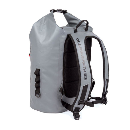 Ocean & Earth Deluxe Waterproof Wetsuit Bag: rear panel and twin shoulder straps