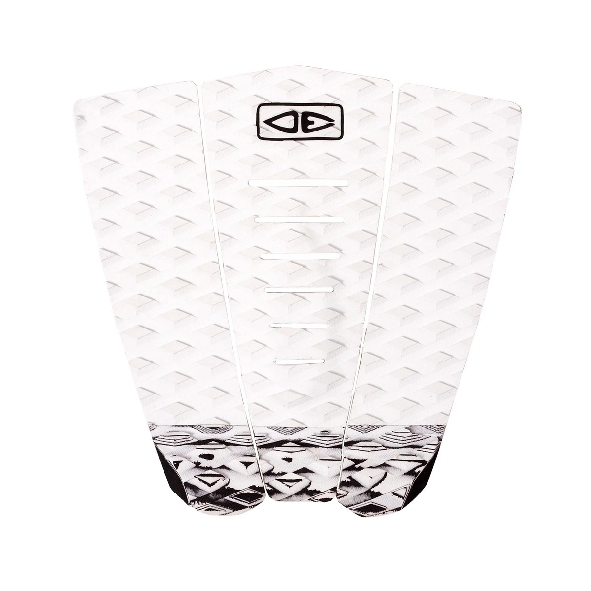 Ocean & Earth Simple Jack Three-Piece Tail Pad: White three-piece pad