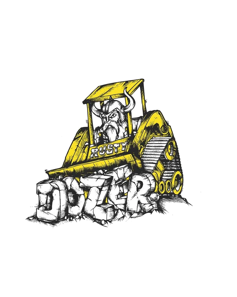 Rusty Surfboards Dozer model artwork