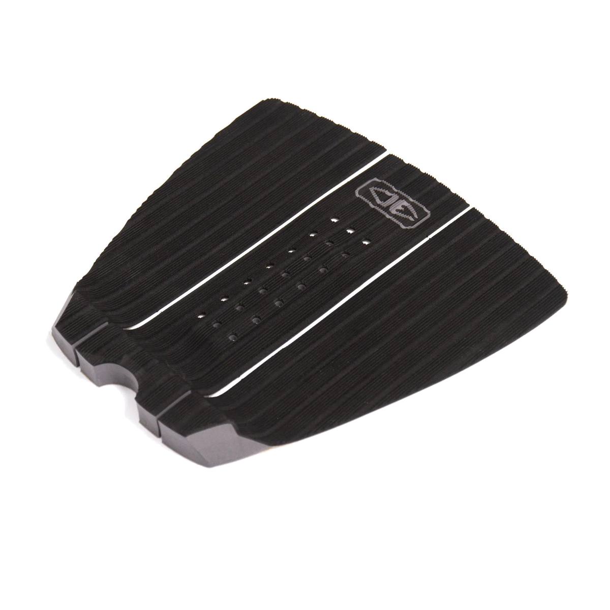 Ocean & Earth Flight Three-Piece Traction Pad: angled view of the corduroy tread