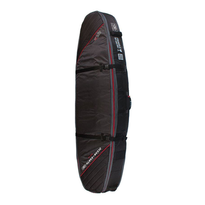 Ocean & Earth Quad Coffin Shortboard Cover: angled exterior profile