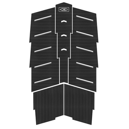 Ocean & Earth Dakoda Pro Front Traction: Black five-piece centre-deck layout