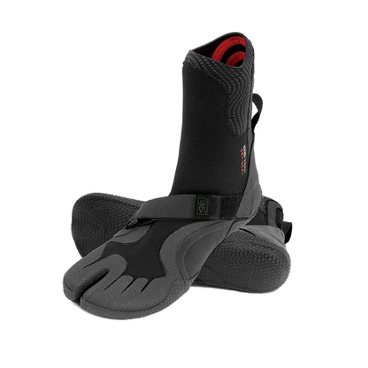 Ocean & Earth ONE 3 mm Dry Seal Booties: pair of Black Dry Seal booties