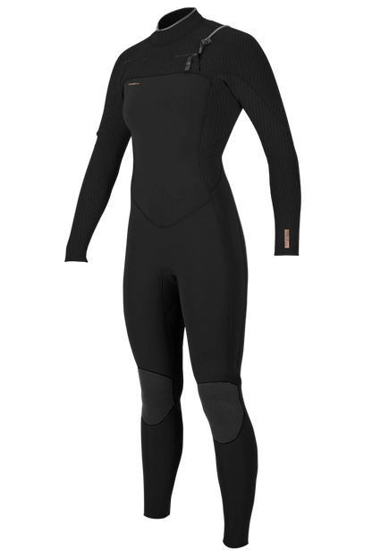O'Neill Women's Hyperfreak 4/3mm+ Chest Zip Full Wetsuit