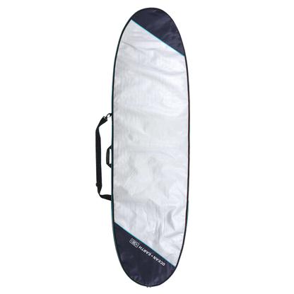 Ocean & Earth Barry Basic Longboard Cover: reflective longboard cover, full view