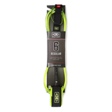 Ocean & Earth Diamond Flex Regular Leash – 6 ft: Lime packaged leash