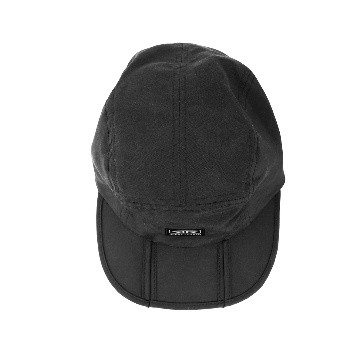 Ocean & Earth Tropic Stash Foldaway Surf Cap: Cap crown and compact five-panel construction