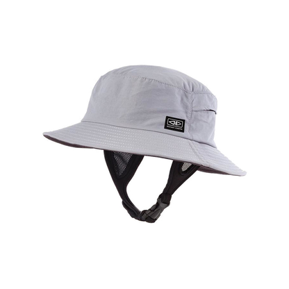 Ocean & Earth Bingin Soft Peak Surf Hat: Grey soft-peak bucket hat