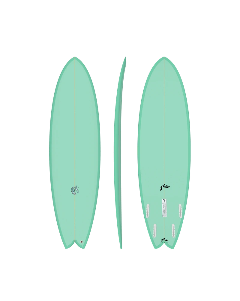 Rusty NOT SO MOBY FISH surfboard