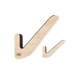 Ocean & Earth Longboard Timber Wall Display Rack: Timber longboard brackets as a pair