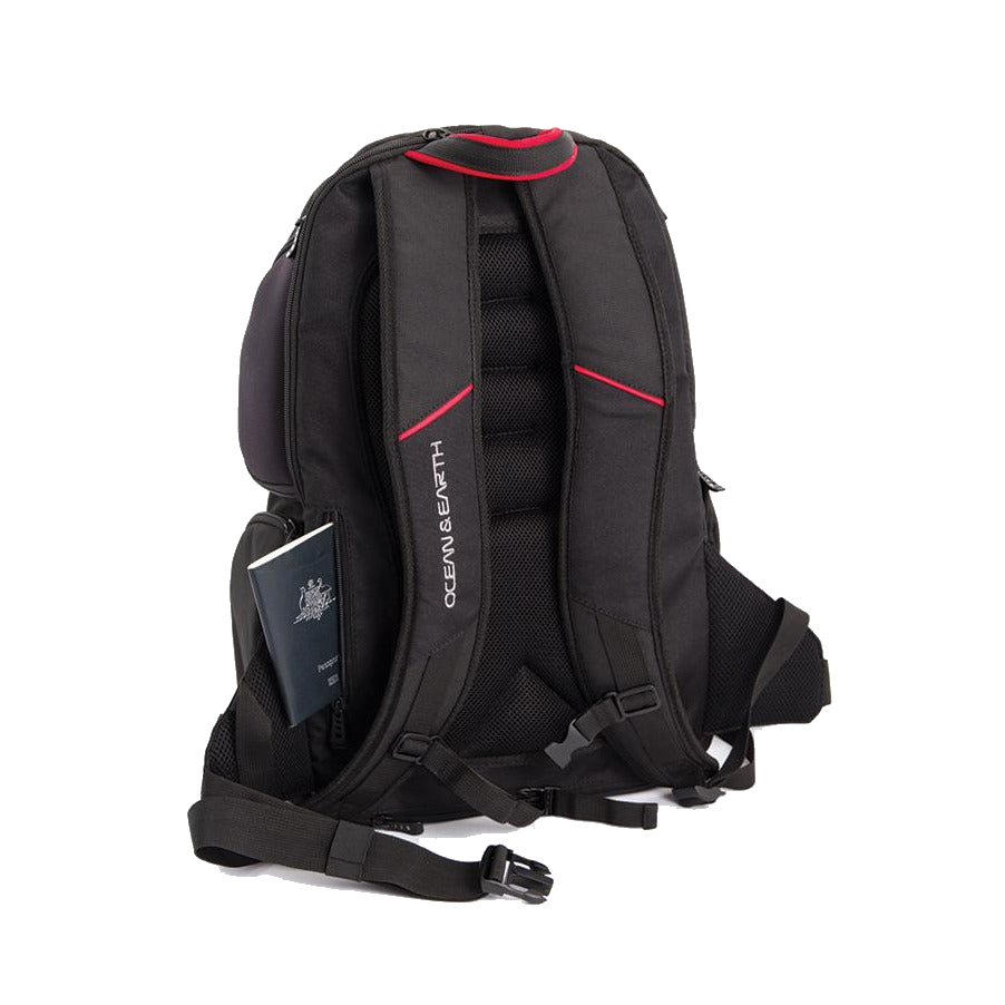 Ocean & Earth Ultimate Surf Backpack: padded back and shoulder straps