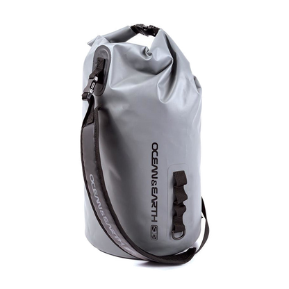 Ocean & Earth Waterproof Wetsuit Bag: grey waterproof bag, full view