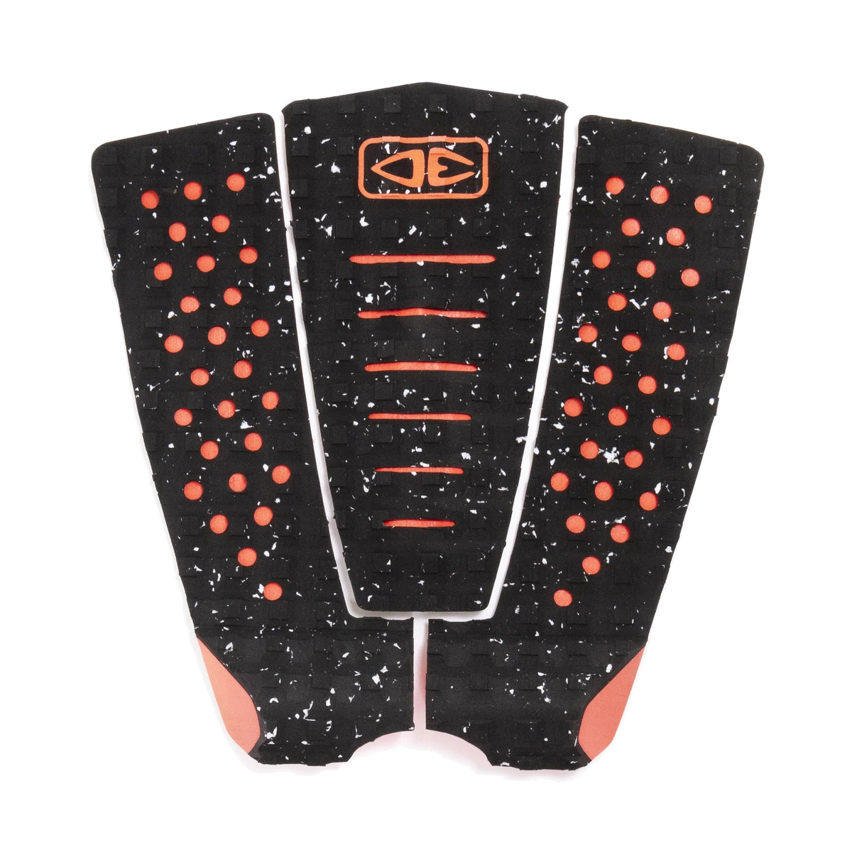 Ocean & Earth Frederico Morais Pro Tail Pad: Black/Coral pad, overhead