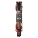 Ocean & Earth Diamond Flex Regular Leash – 6 ft: Coral packaged leash