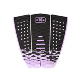 Ocean & Earth Tyler Wright Signature Traction Pad: Black/Violet three-piece pad