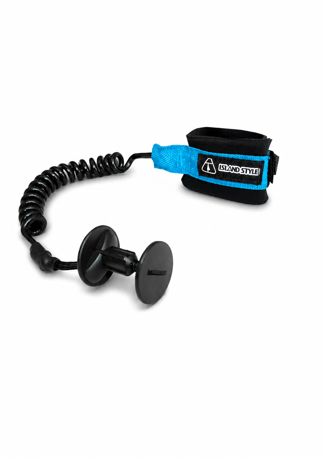 ISLAND STYLE Runner Da Leash 6.5mm Coiled Wrist Bodyboard Leash - Island Style