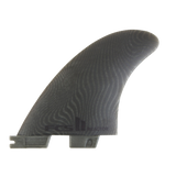 FCS II Reactor Tri Fins - Eco Neo Glass: ash side fin showing a grey wave pattern