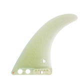FCS II Connect Longboard Fin - Performance Glass: clear Connect fin with pale fibre pattern