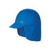 Ocean & Earth Kids Sunbreaker Hat: Blue legionnaire-style cap