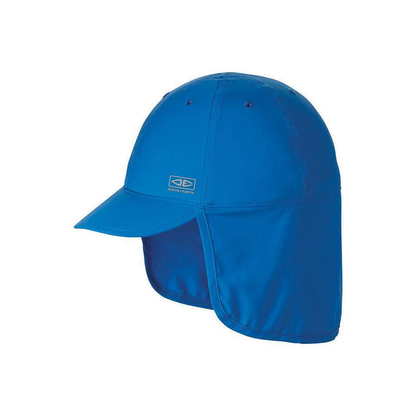 Ocean & Earth Kids Sunbreaker Hat: Blue legionnaire-style cap