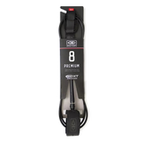 Ocean & Earth Premium One-XT Leash – 8 ft: Black packaged Premium leash