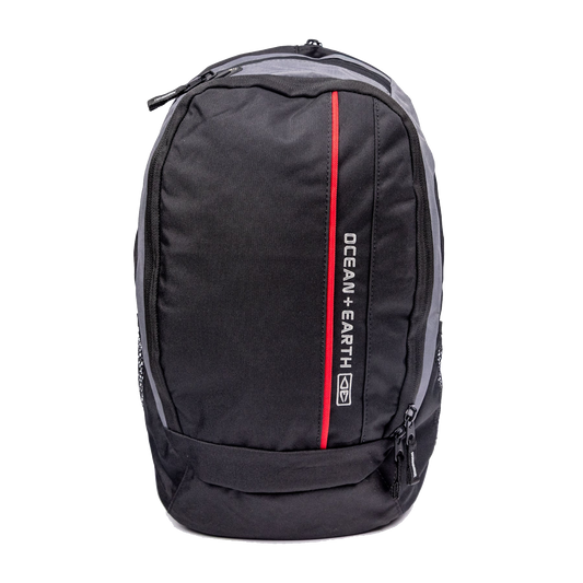 Ocean & Earth Aircon Backpack: closed front view