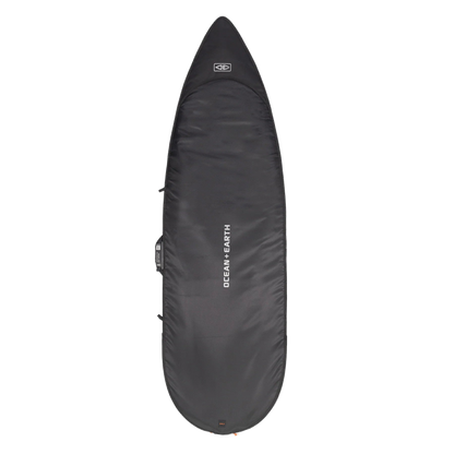 Ocean & Earth COR_X Shortboard Day Cover: dark shortboard cover, full front
