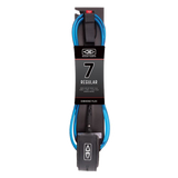 Ocean & Earth Diamond Flex Regular Leash – 7 ft: Blue packaged leash