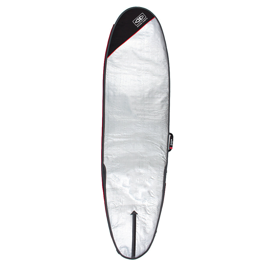 Ocean & Earth Compact Day Longboard Cover: reflective underside